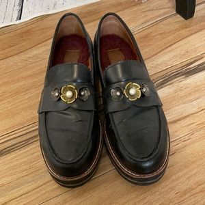 Coach platform loafers